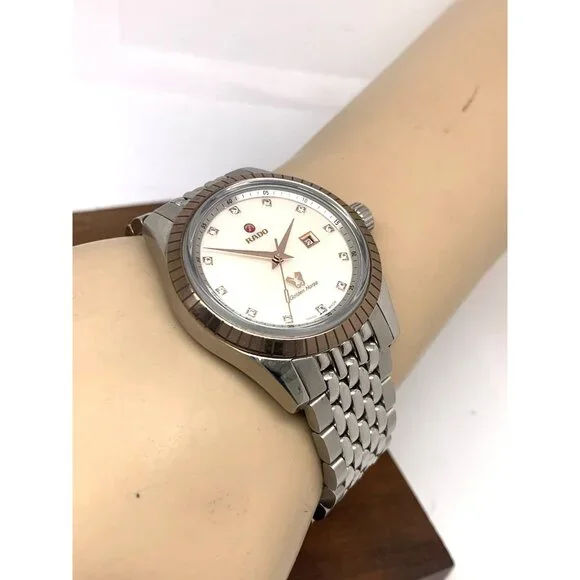 Rado Women\'s Watch R33102903 Swiss Automatic Diamond Mother of Pearl Dial 35mm Rado Women main image 2